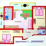 Gaestehaus Alpina شقة *